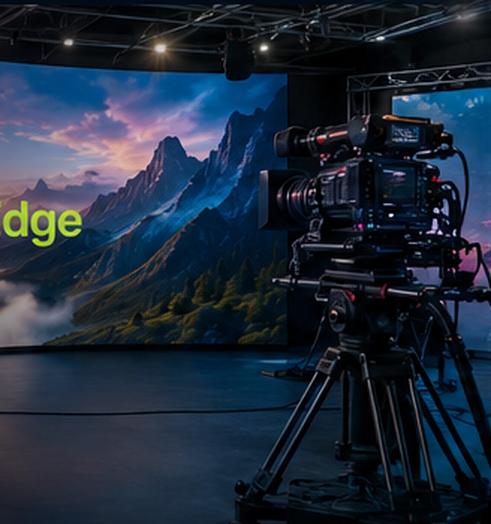 Virtual production studio